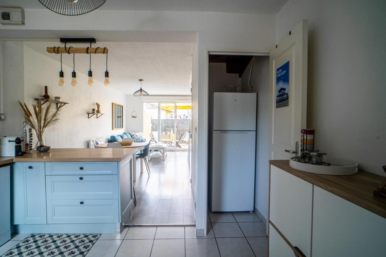 Les Renards - Charmante Petite Maison Au Port De La Teste La Teste-de-Buch Exterior foto